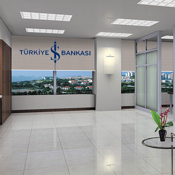 Desenli Stor Perde